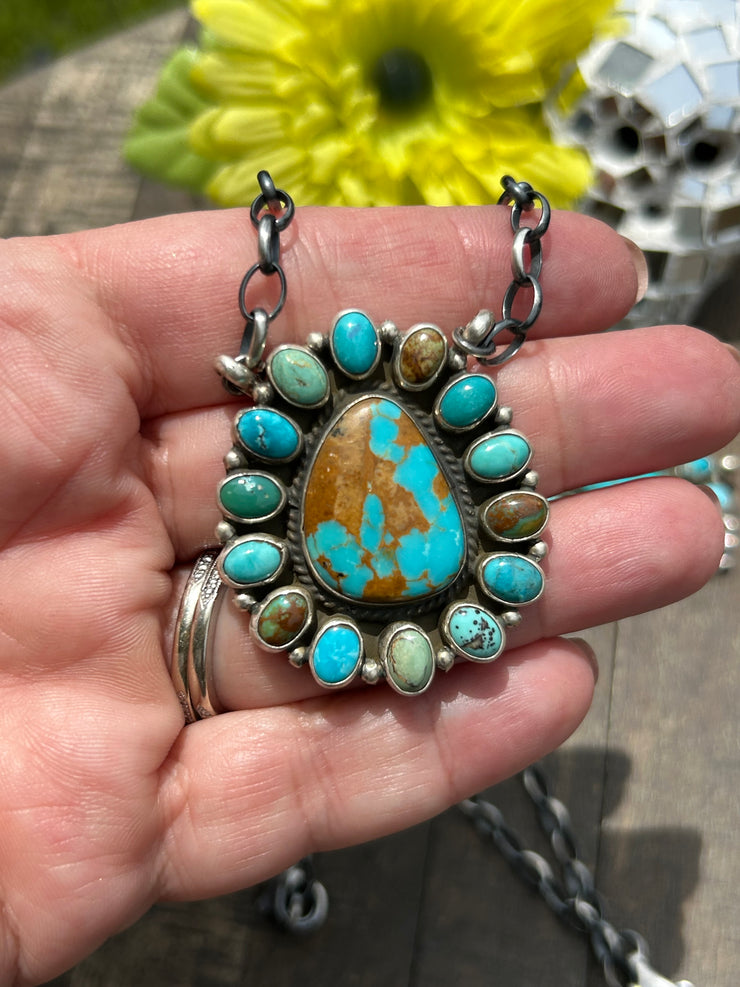 Kingman Cluster Necklaces