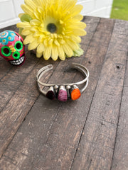 3 Stone Mixed Spiny Cuffs 1-8