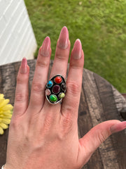 7 Stone Multi-Color Rings 1-4