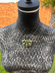 Kingman Half Cluster Necklace 1-3