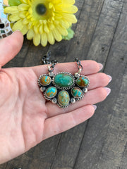 Kingman Half Cluster Necklace 1-3