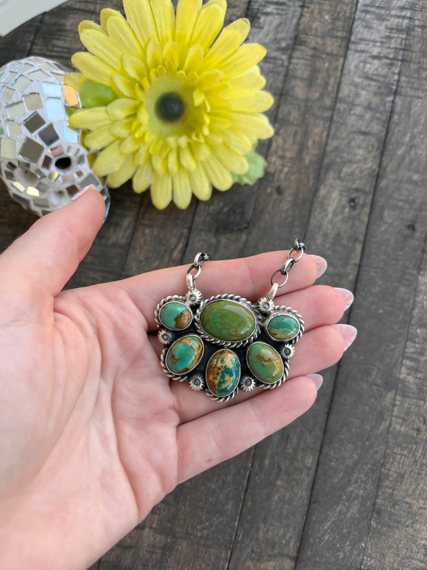 Kingman Half Cluster Necklace 1-3