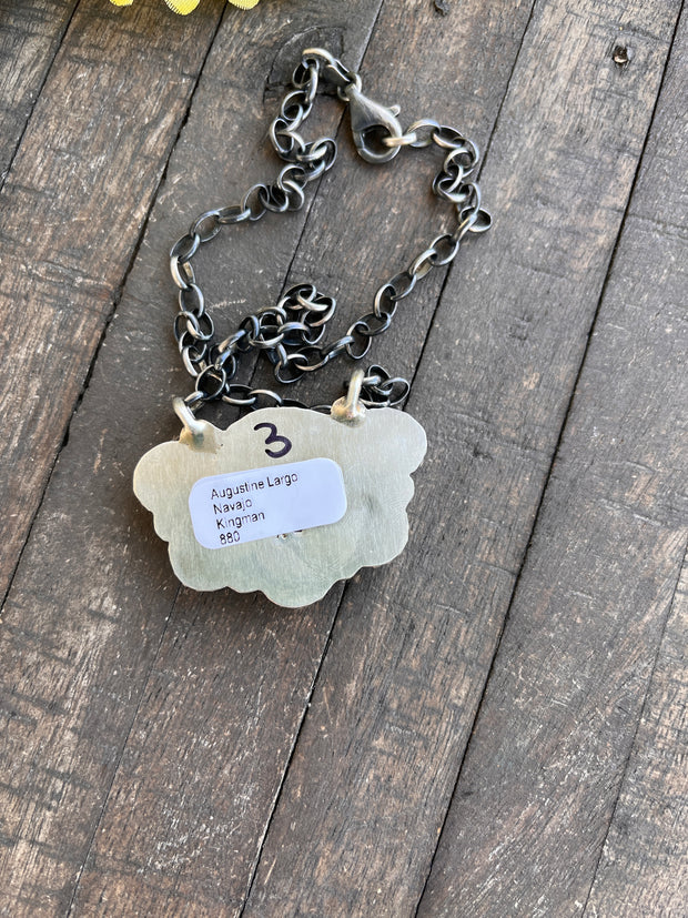 Kingman Half Cluster Necklace 1-3