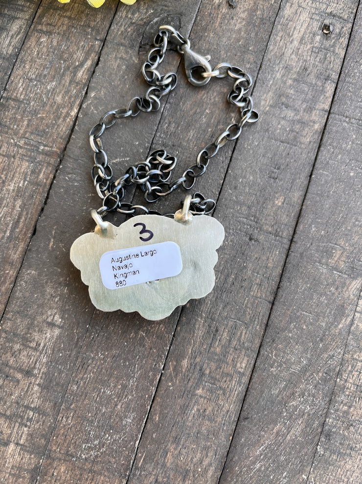 Kingman Half Cluster Necklace 1-3