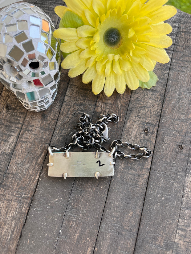 XL #8 Turquoise Waterproof Bar Necklaces 1-11