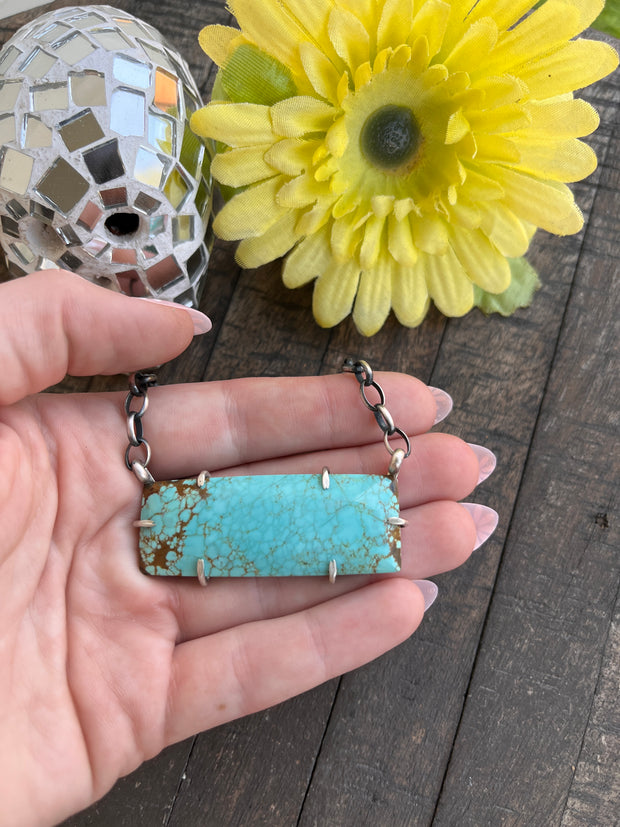 XL #8 Turquoise Waterproof Bar Necklaces 1-11