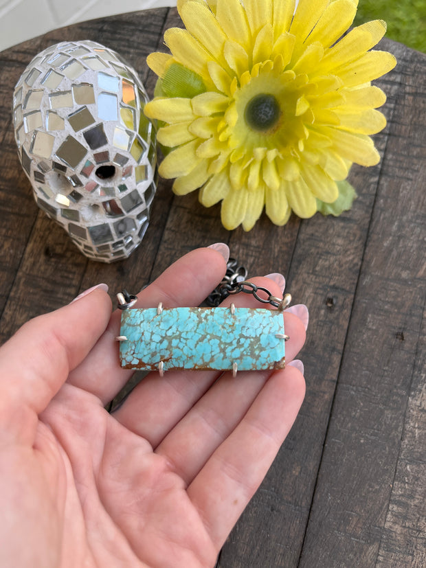 XL #8 Turquoise Waterproof Bar Necklaces 1-11