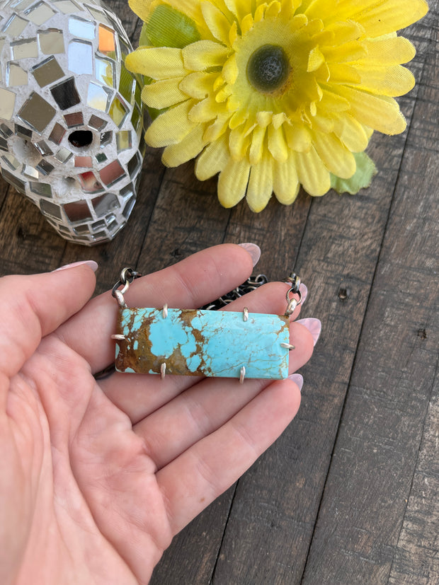 XL #8 Turquoise Waterproof Bar Necklaces 1-11