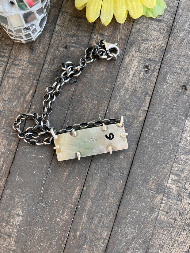 XL #8 Turquoise Waterproof Bar Necklaces 1-11
