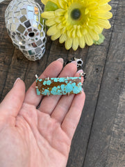 XL #8 Turquoise Waterproof Bar Necklaces 1-11