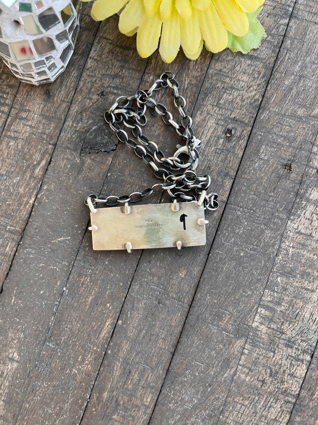 XL #8 Turquoise Waterproof Bar Necklaces 1-11