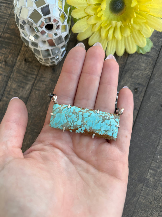 XL #8 Turquoise Waterproof Bar Necklaces 1-11