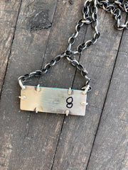 XL Kingman Turquoise Waterproof Bar Necklaces 1-10