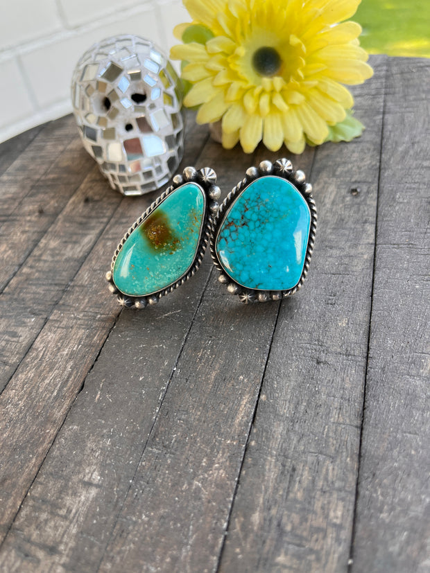 Adjustable Single Stone Kingman Rings 1-2
