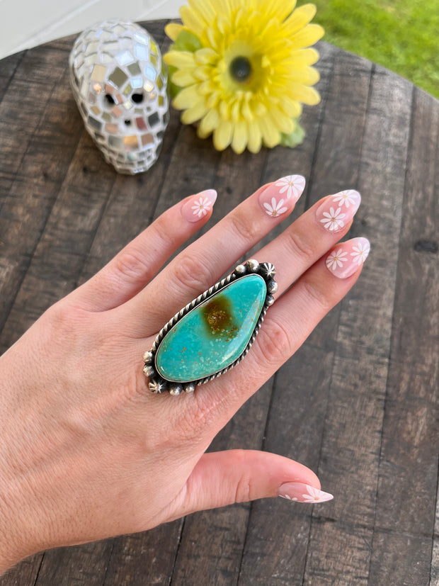 Adjustable Single Stone Kingman Rings 1-2