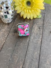Cotton Candy Square Rings 1-6