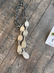 Kingman Turquoise Necklace Set- 5
