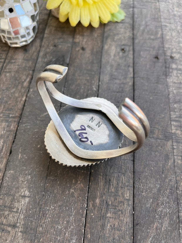 Kingman Single Stone Cuff
