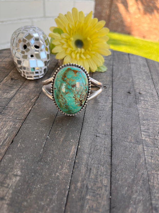 Kingman Single Stone Cuff