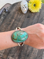 Kingman Single Stone Cuff