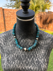 21" Kingman Nugget Necklace