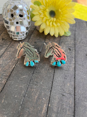 Kingman Horse Head Rings 1-2