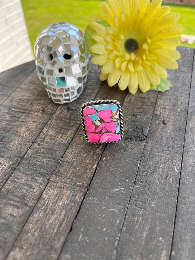 Cotton Candy Square Rings 1-6