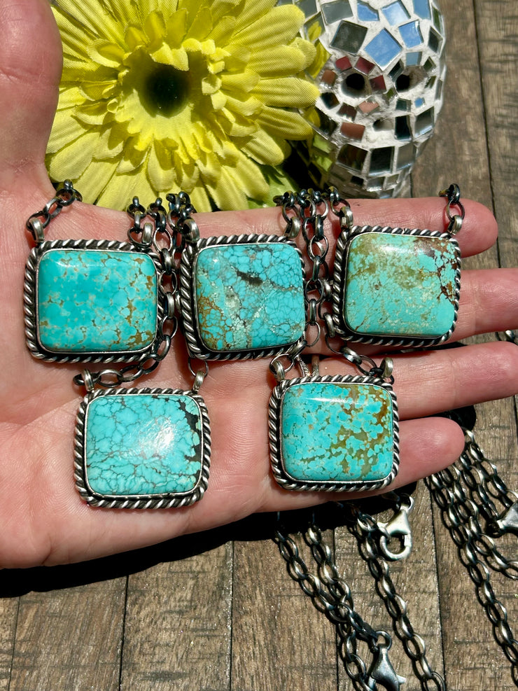 #8 Square Necklaces #1-5