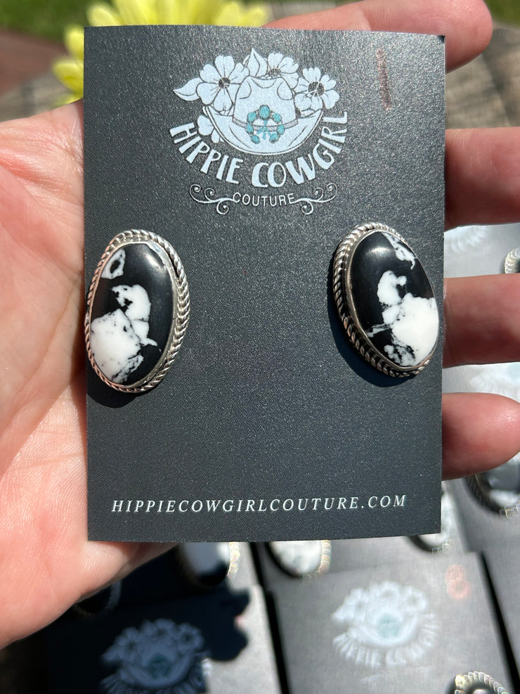 Zebra Jasper Earrings 1-11