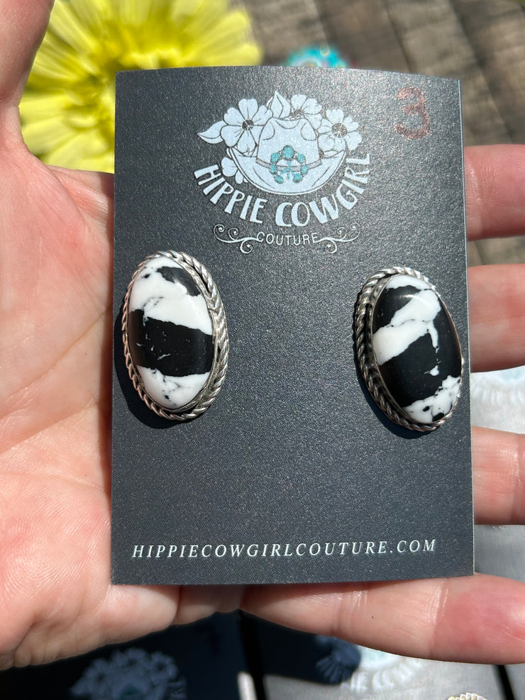 Zebra Jasper Earrings 1-11