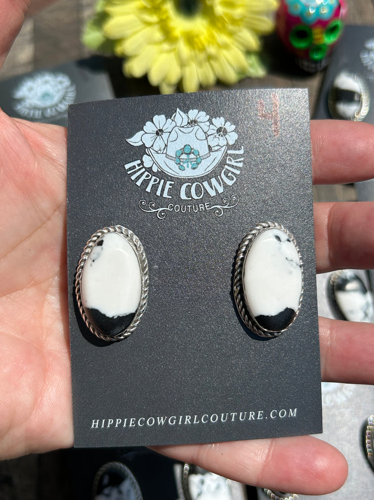 Zebra Jasper Earrings 1-11