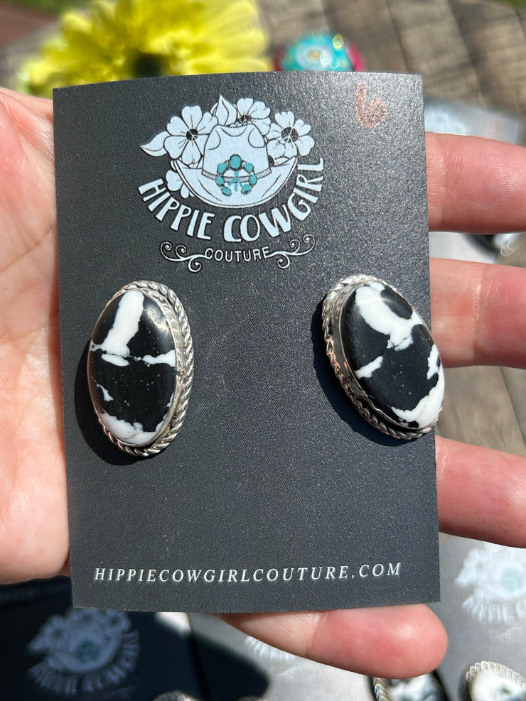 Zebra Jasper Earrings 1-11