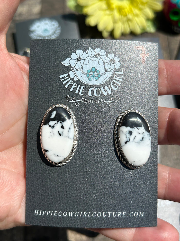 Zebra Jasper Earrings 1-11