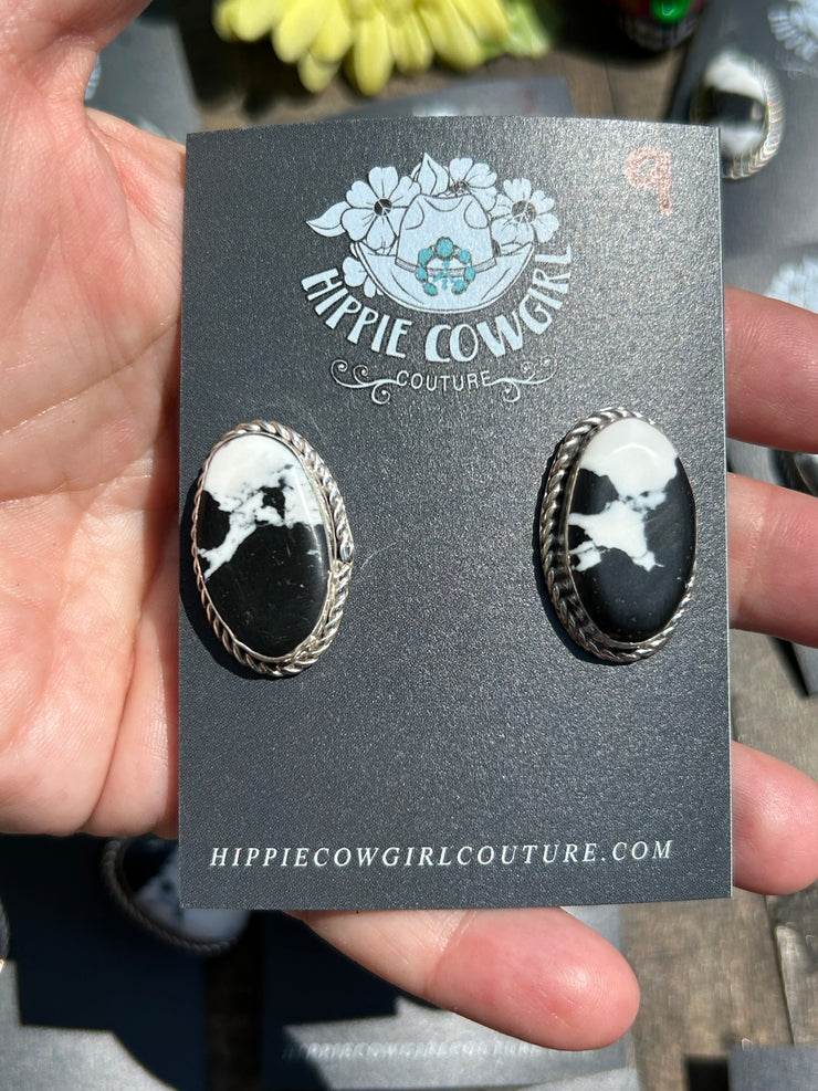 Zebra Jasper Earrings 1-11