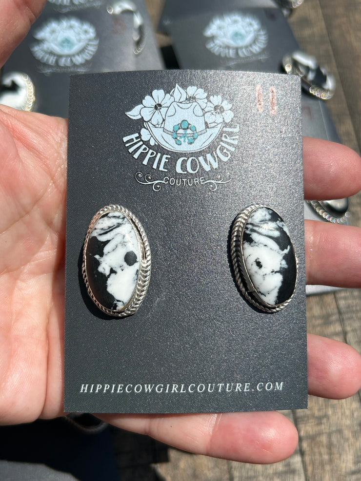 Zebra Jasper Earrings 1-11