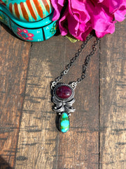 Purple Spiny and Sonoran Necklace