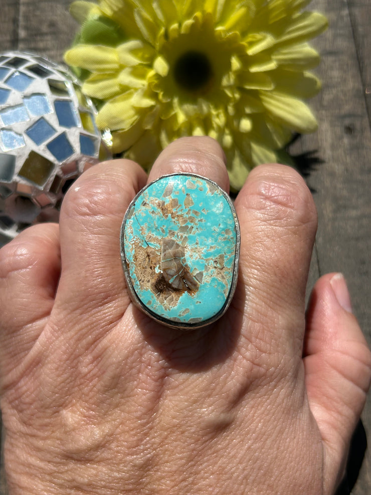 Single Stone Royston Dome Ring Sz. 13