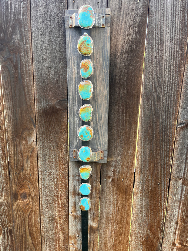 Kingman Slab Concho Belt- A
