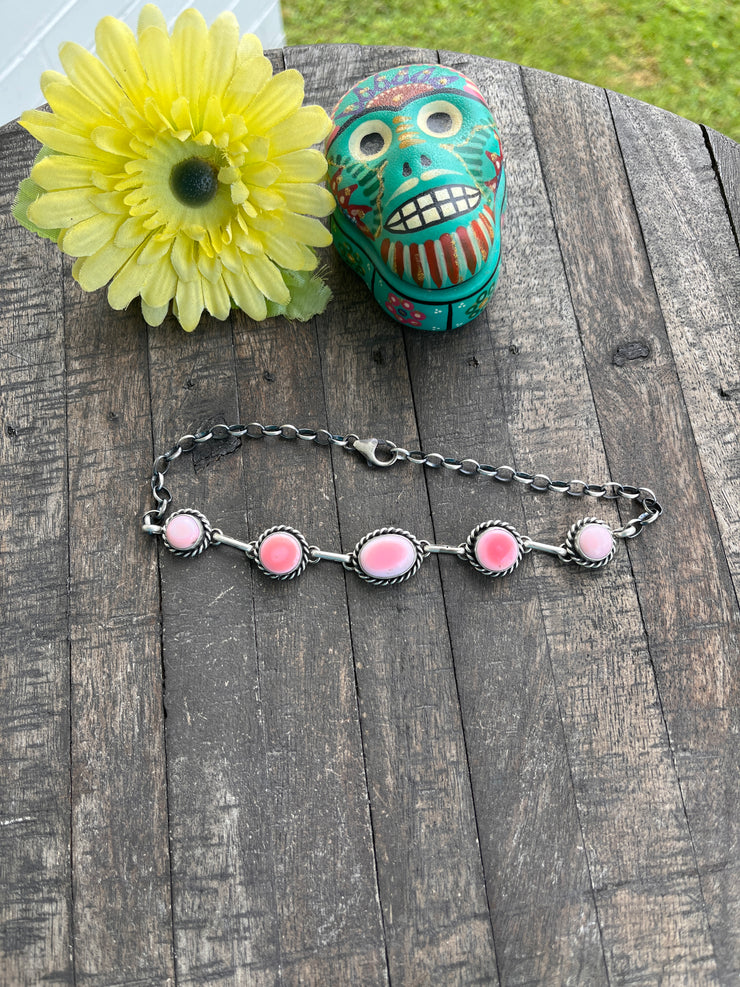 Pink Conch Choker Necklace