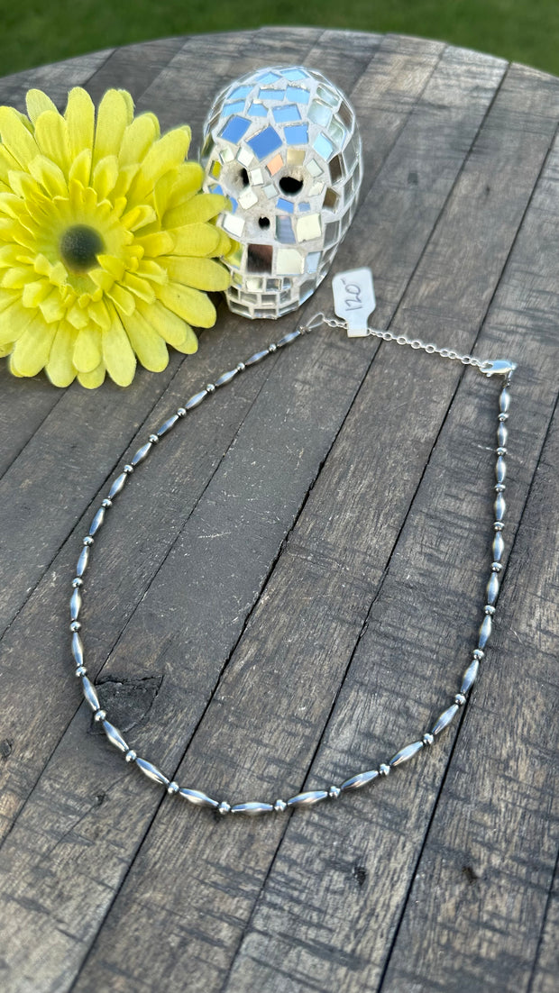 16" Melon Bead Necklace