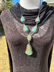 #8 Turquoise Lariat Set