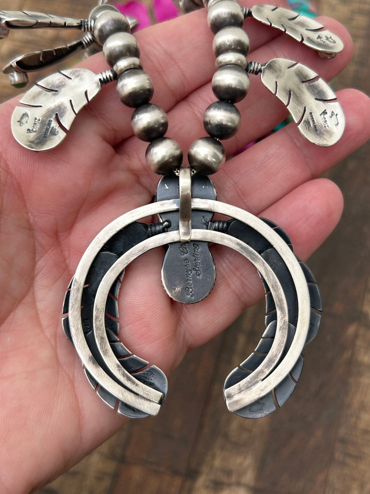 Sonoran Feather Naja Necklace Set