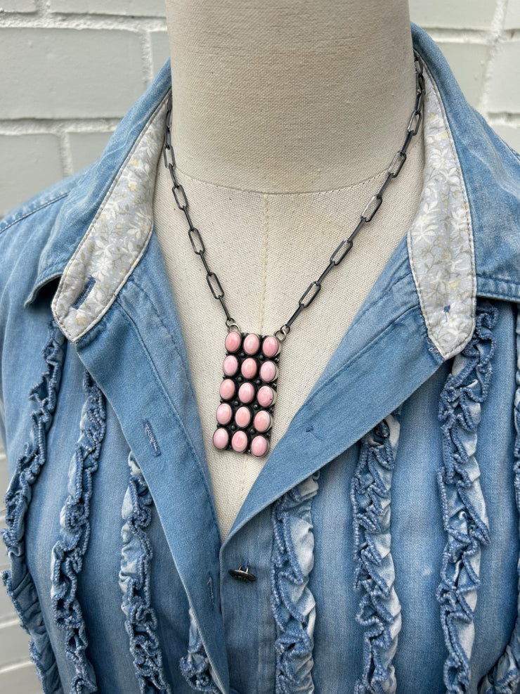 19" "Cotton Candy" Necklace- B