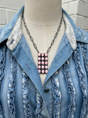 19" "Cotton Candy" Necklace- A