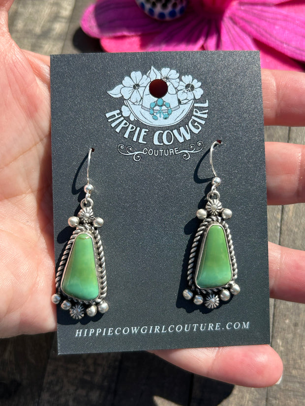 Kingman Turquoise Lariat Set