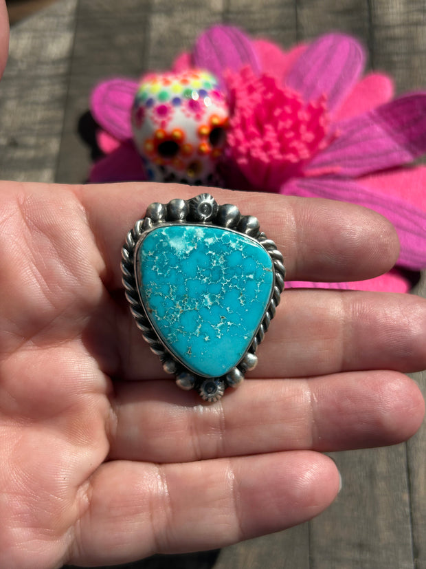 Adjustable Single Stone Royston Ring - 2