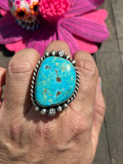 Adjustable Single Stone Royston Ring - 3