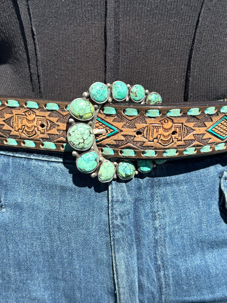 Turquoise Belt Buckle