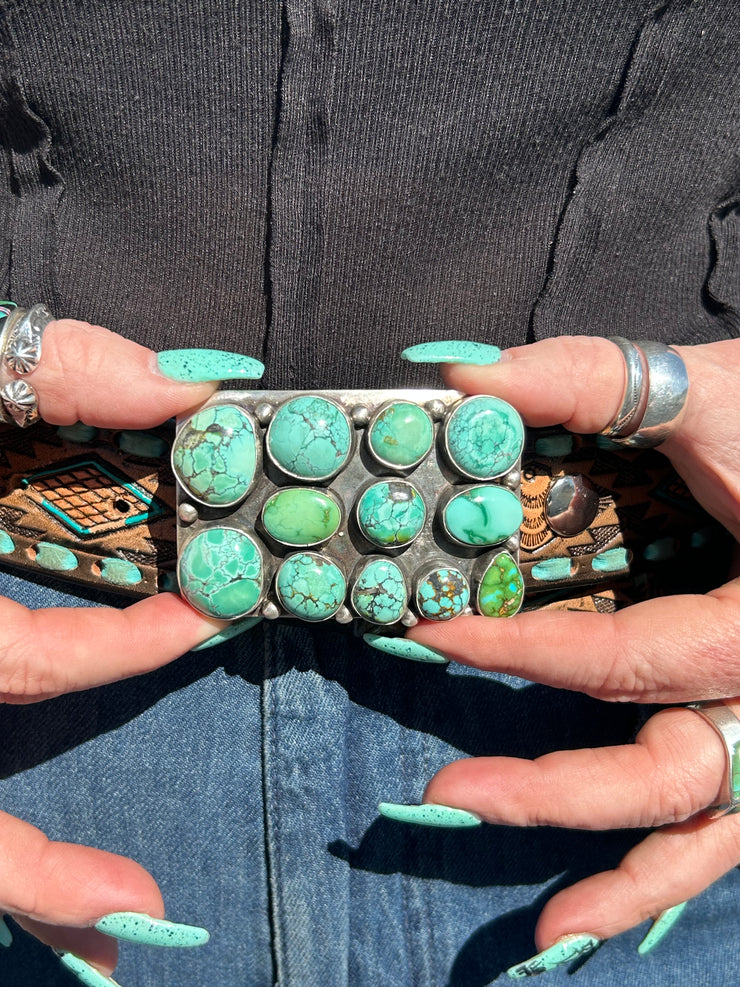 Turquoise Belt Buckle