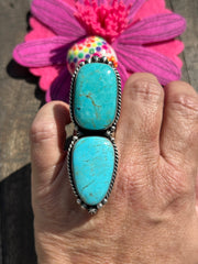 Adjustable 2 Stone Kingman Rings 1-10